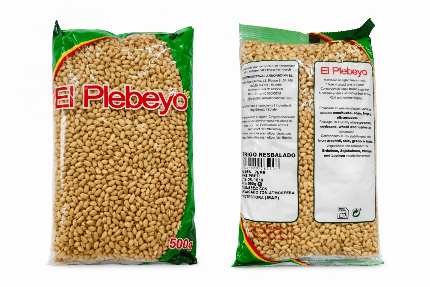 Trigo resbalado El plebeyo