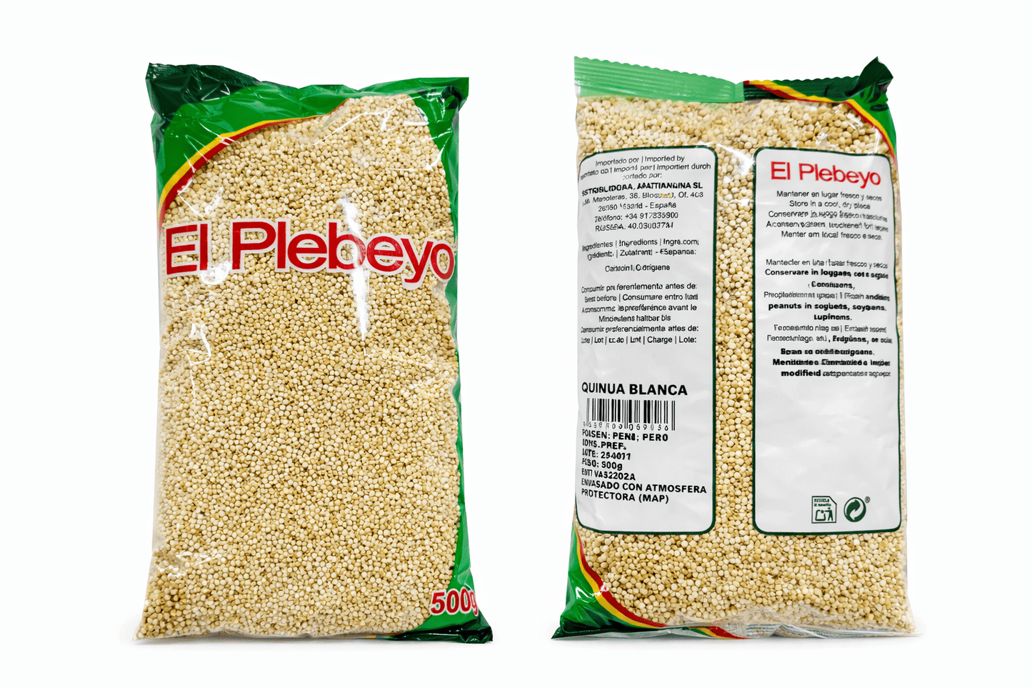 Quinua blanca El plebeyo