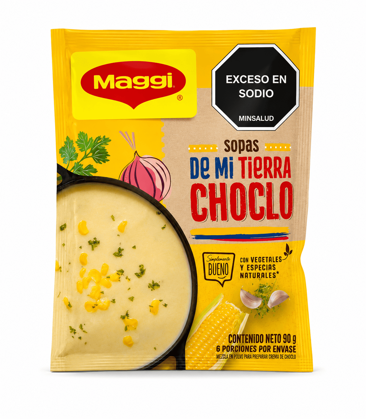 Sopa de choclo Maggi en sobre 90 g