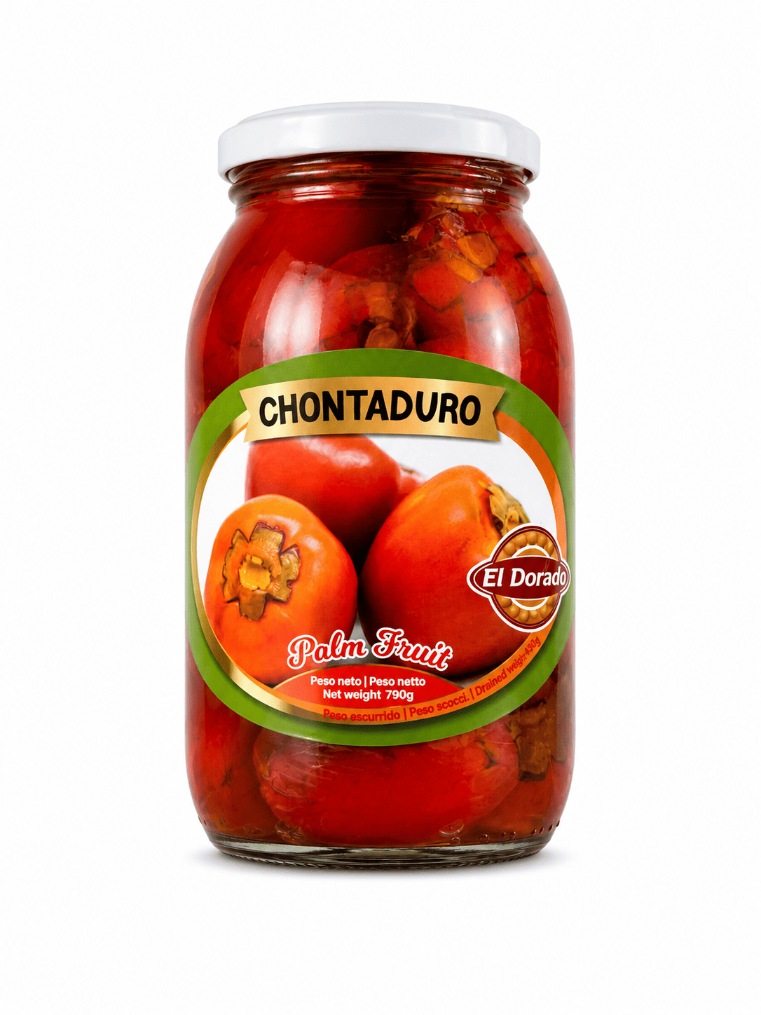 Chontaduro El dorado 790 g peso neto
