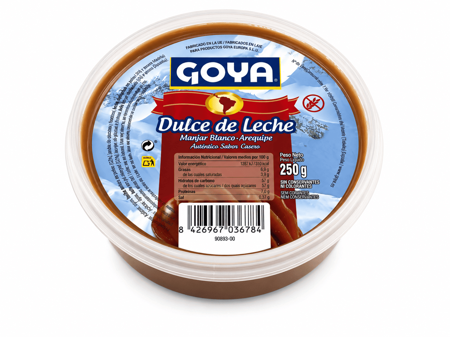 Dulce de leche goya 250g
