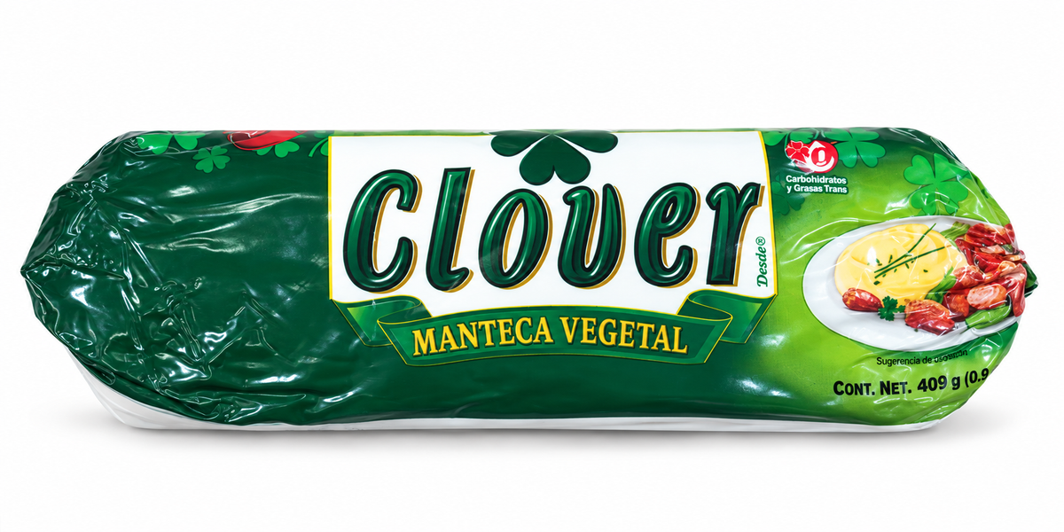Manteca clover 409 grm