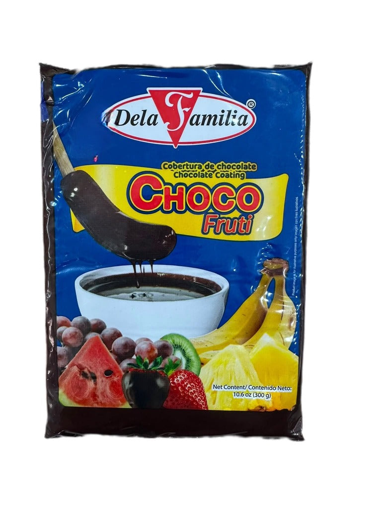 Cobertura de chocolate para chocobanano De la Familia 300g