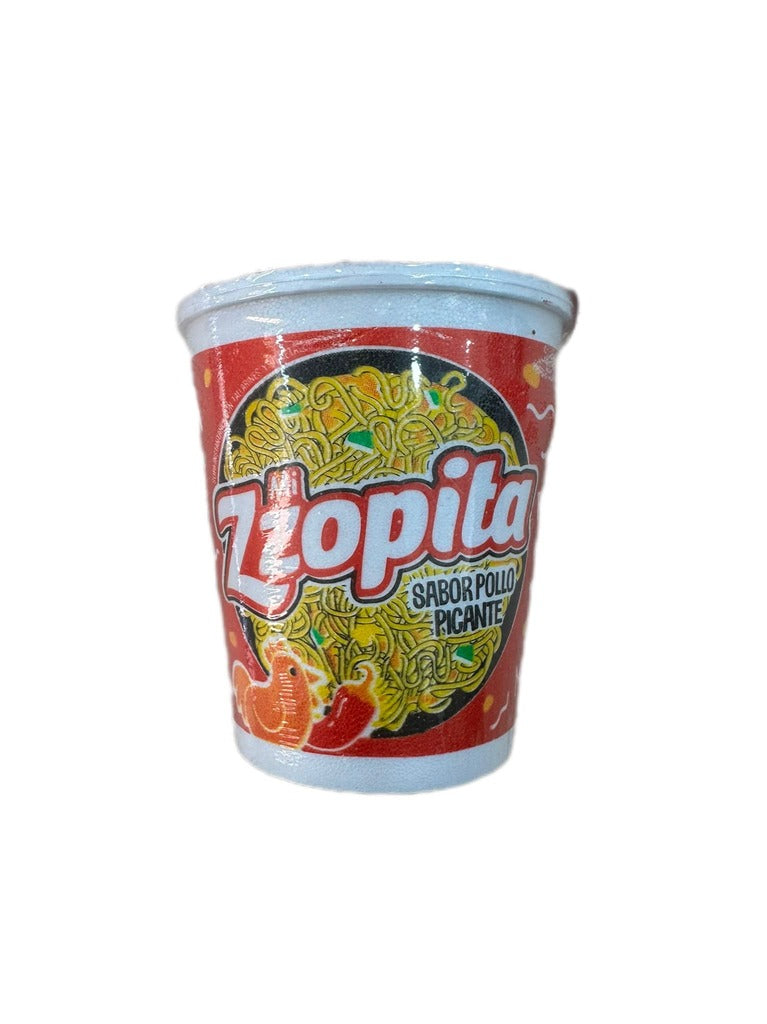 Sopa instantánea sabor pollo picante Mi Zzopita 64g