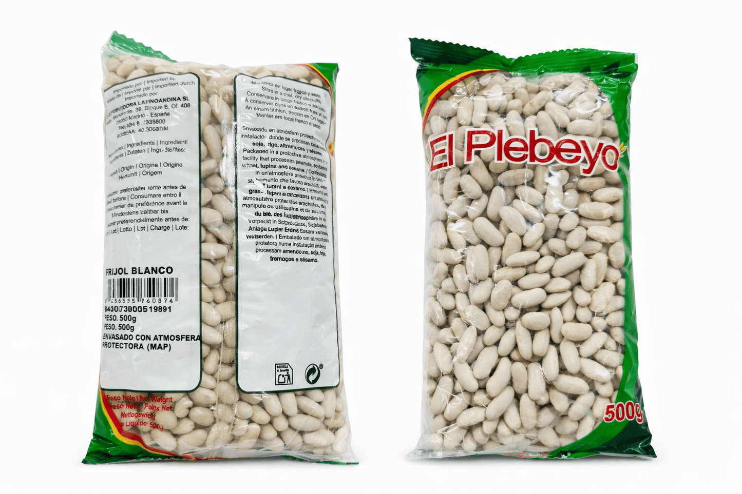 Frijol blanco El plebeyo