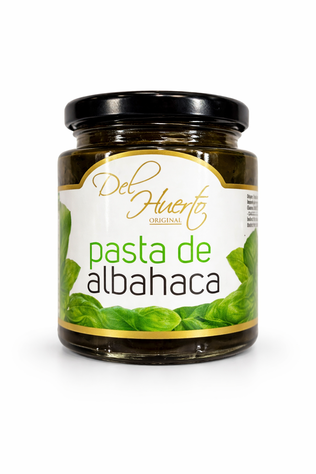 Pasta de albahaca Del huerto
