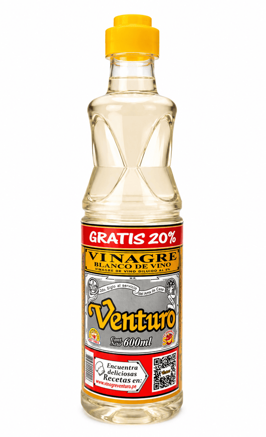 Vinagre blanco de vino Venturo