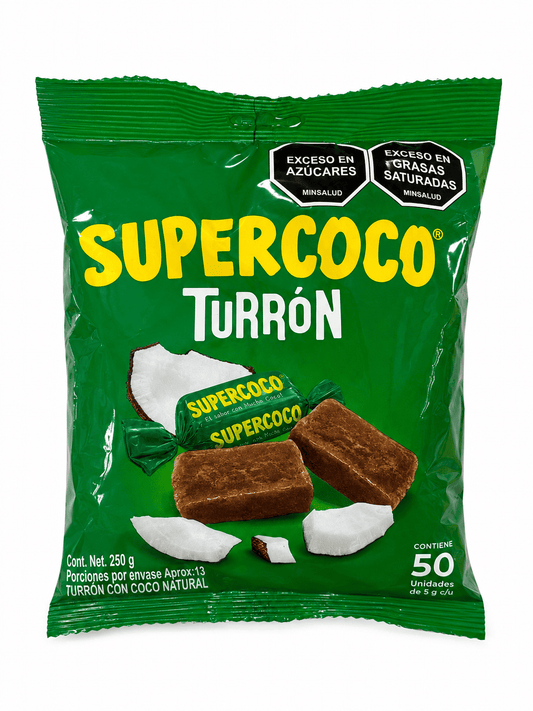 Supercoco turrón 250g
