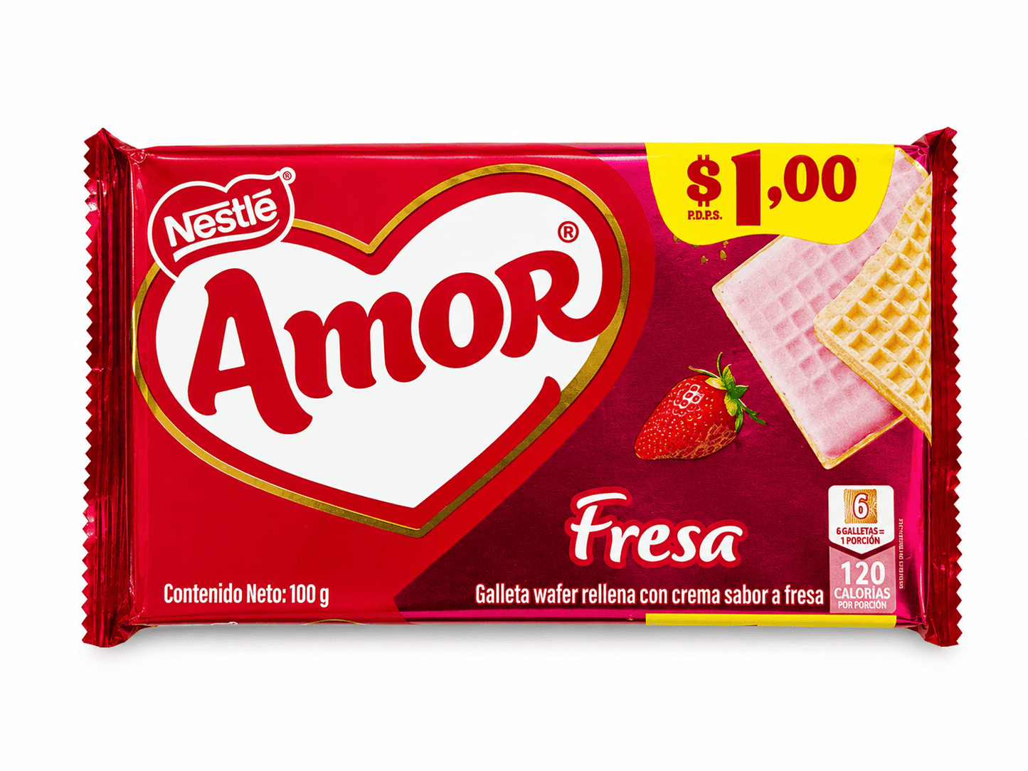 Wafer Amor 100g