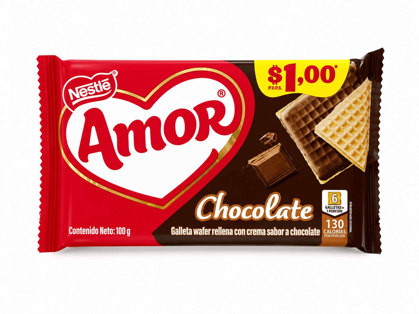 Wafer Amor 100g