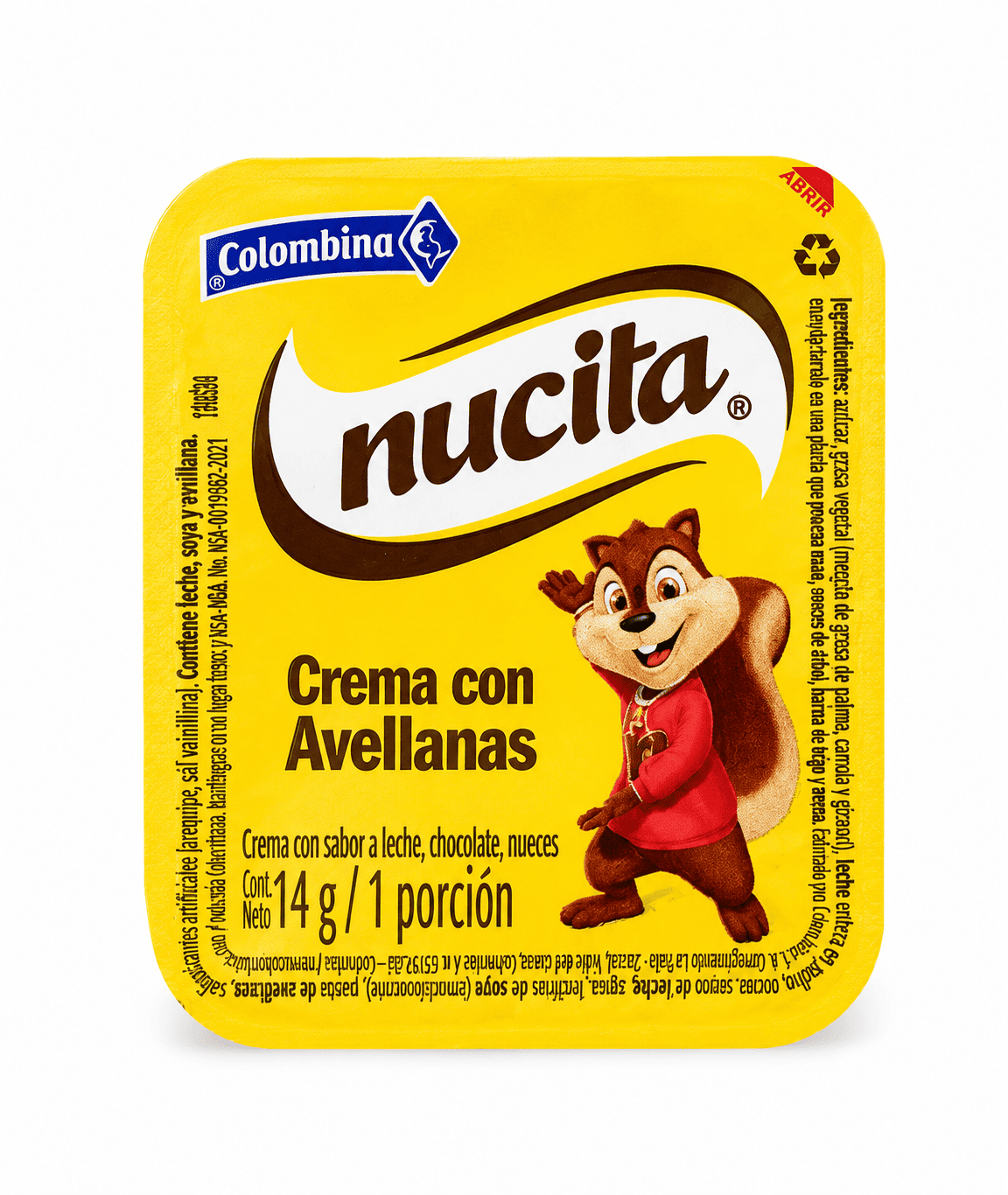 Nucita Colombina 14g