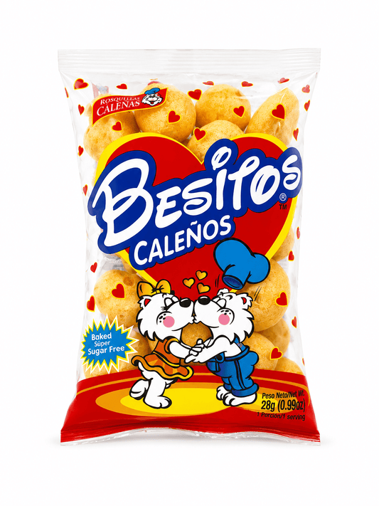 Besitos caleños 28g
