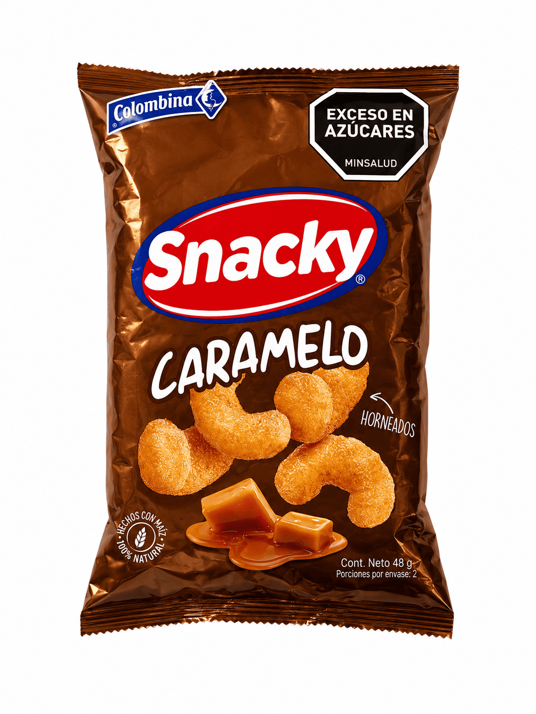 Snacky caramelo Colombina 50 g