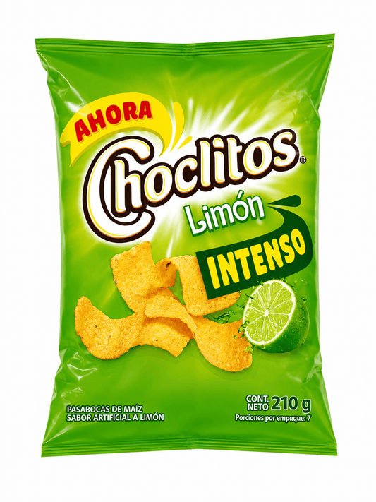 Choclitos limón 210g