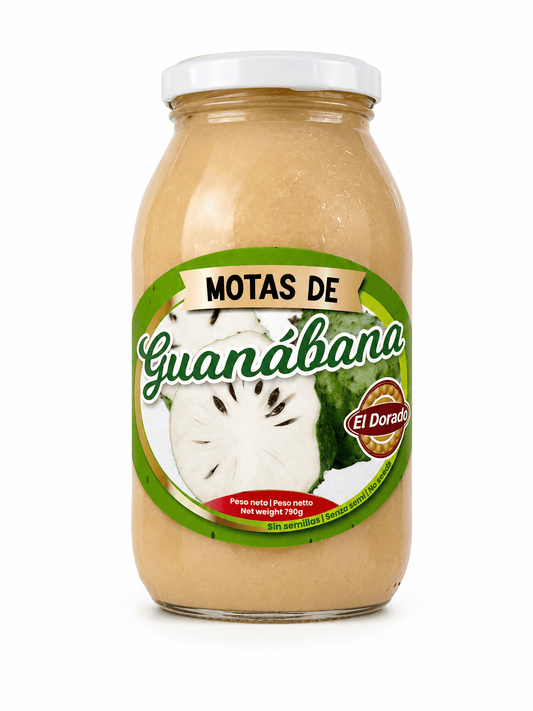 Motas de guanábana El dorado 790g peso neto