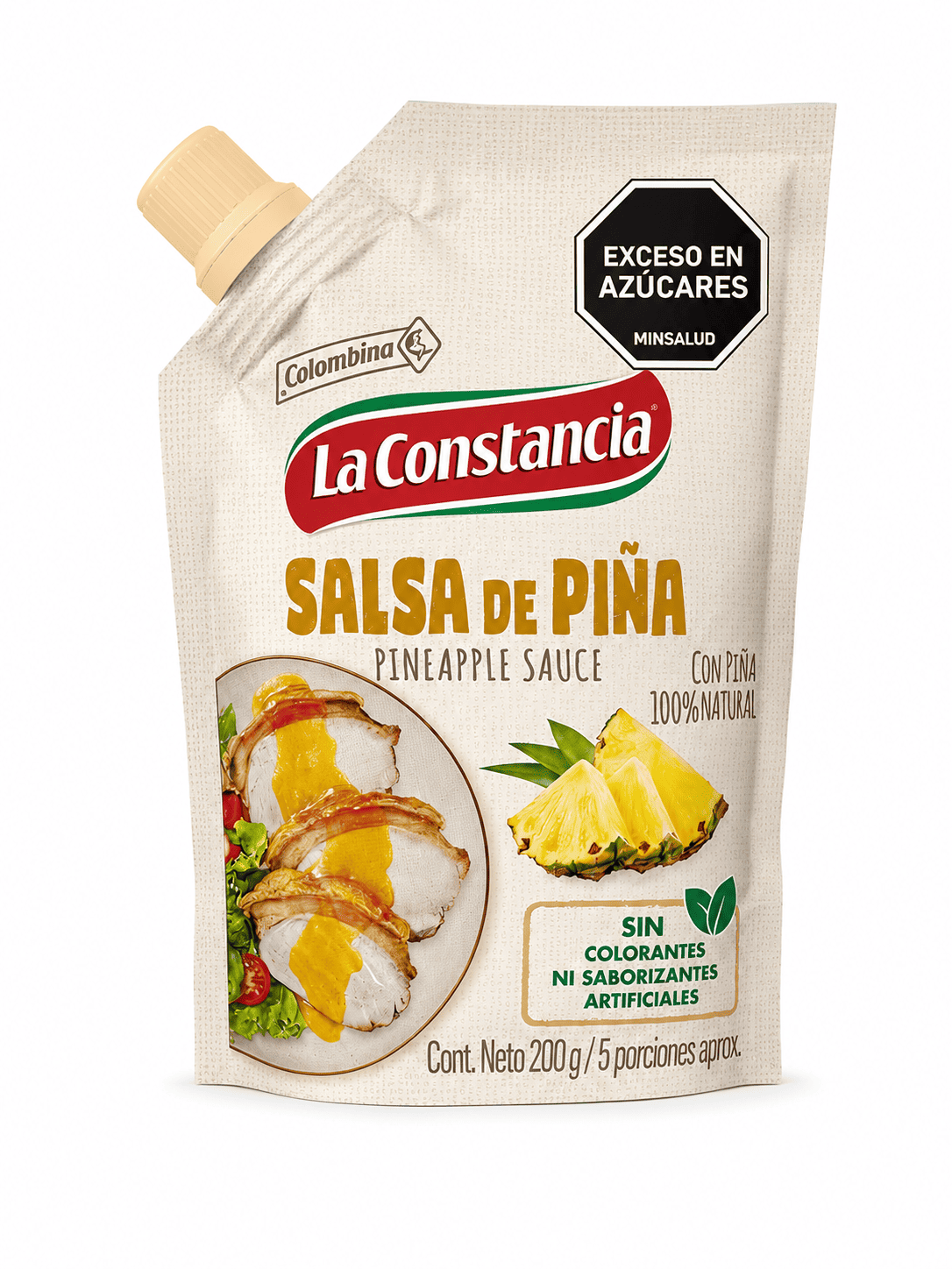 Salsa de piña La constancia 200 g
