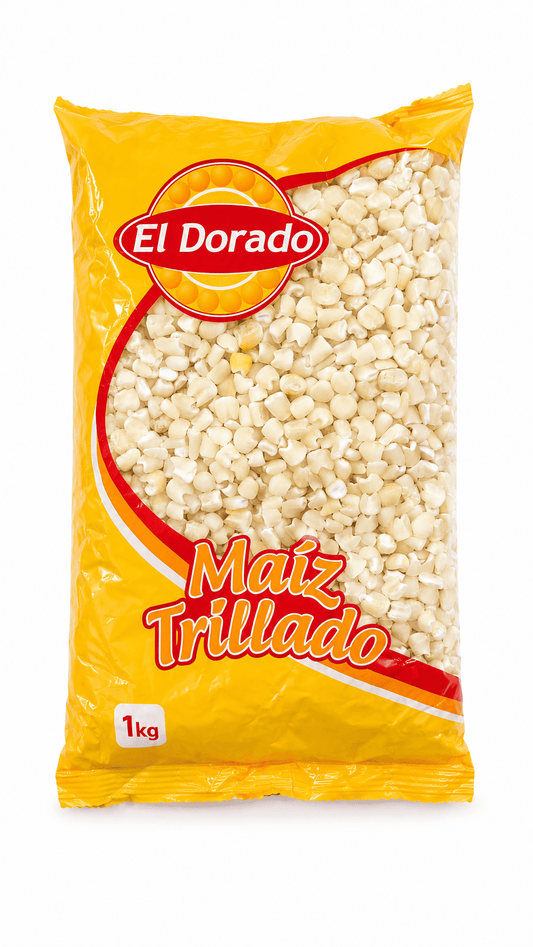 Maíz trillado blanco El dorado 1 kg