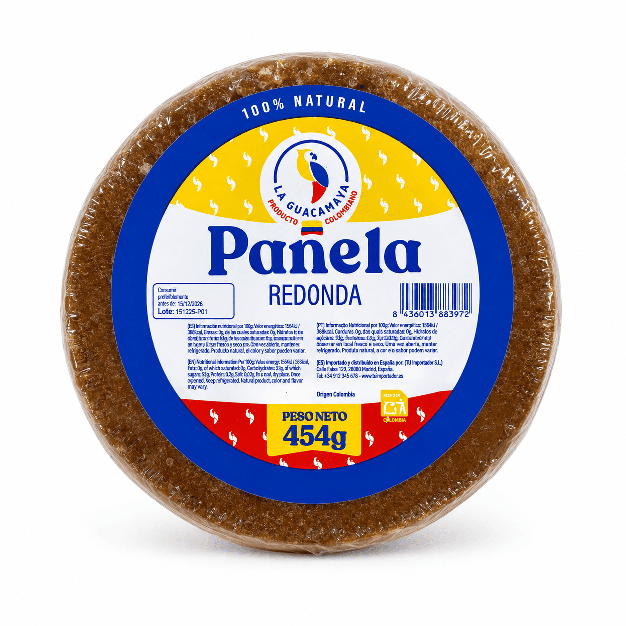 Panela redonda 454g
