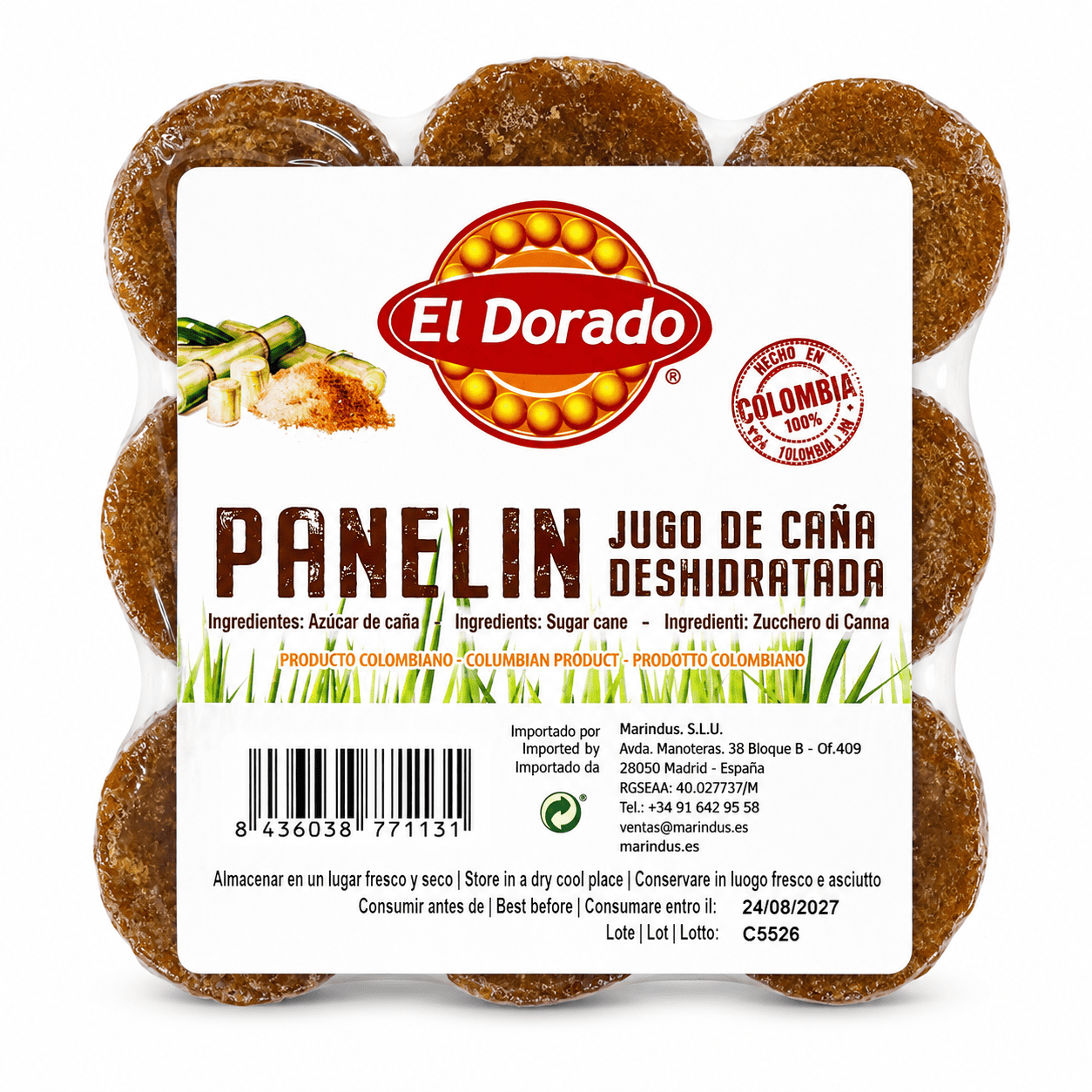 Panela dosificada 454g