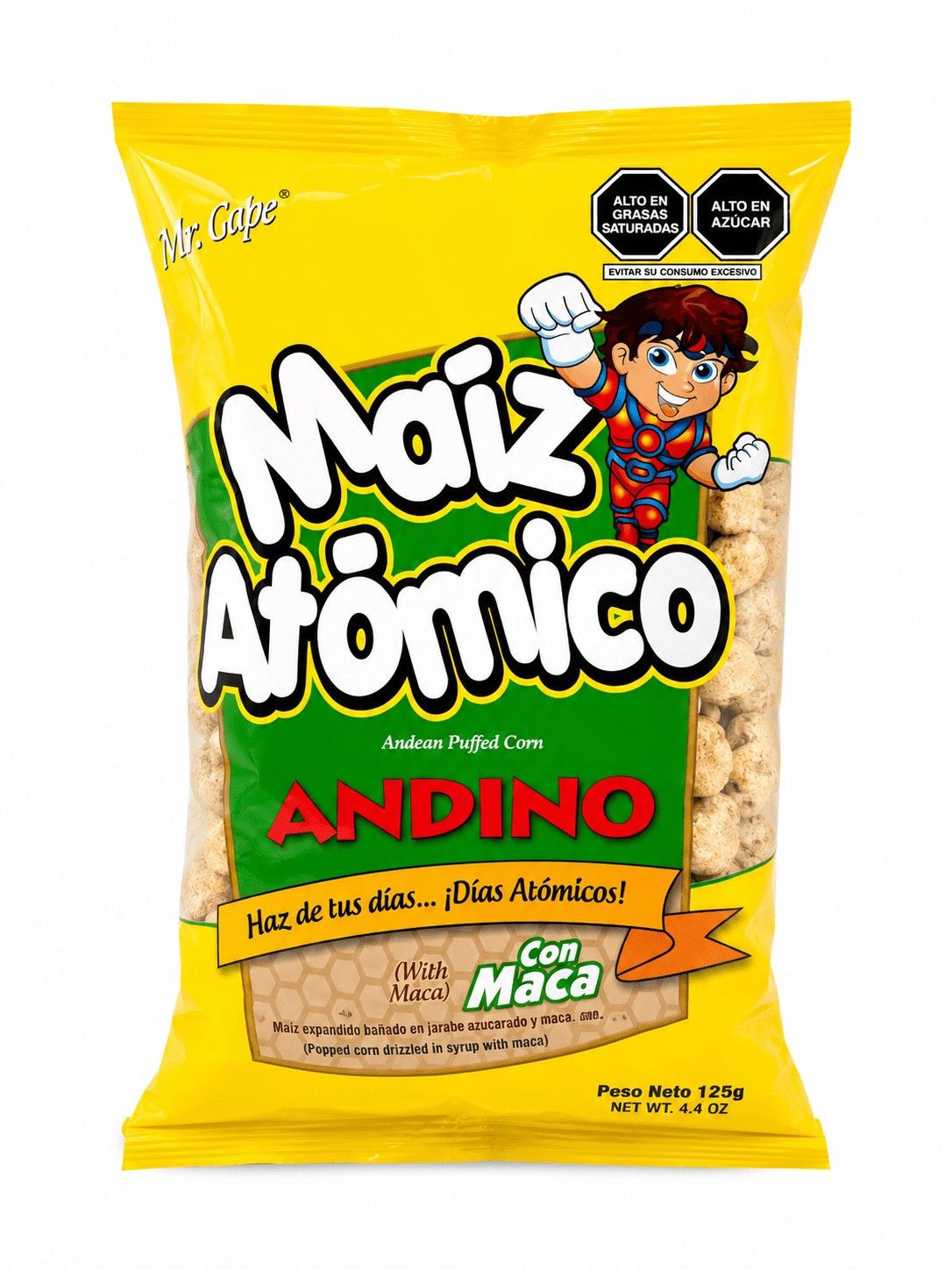 Maíz atómico con maca 125g