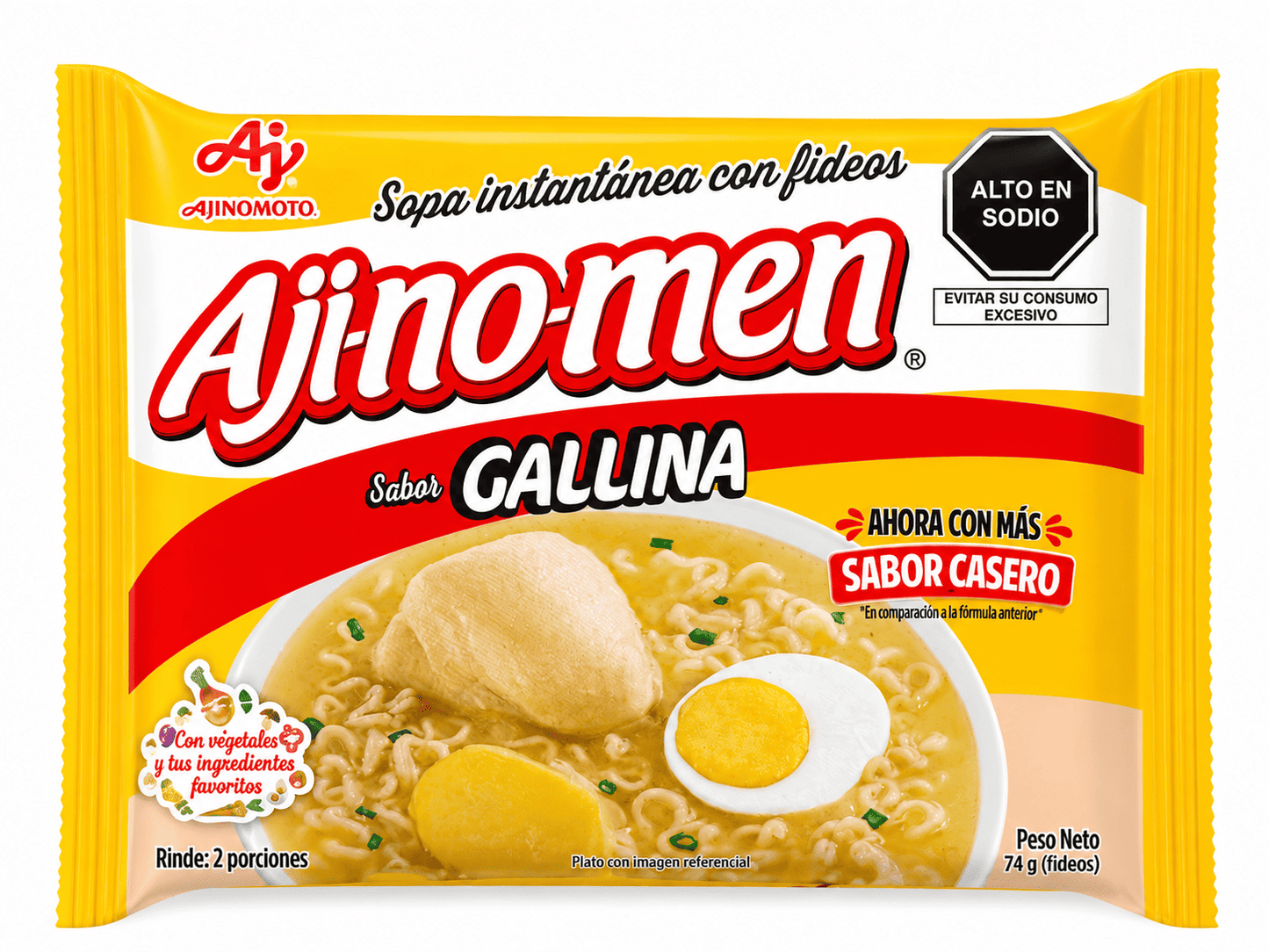 Ajinomen 2 sabores