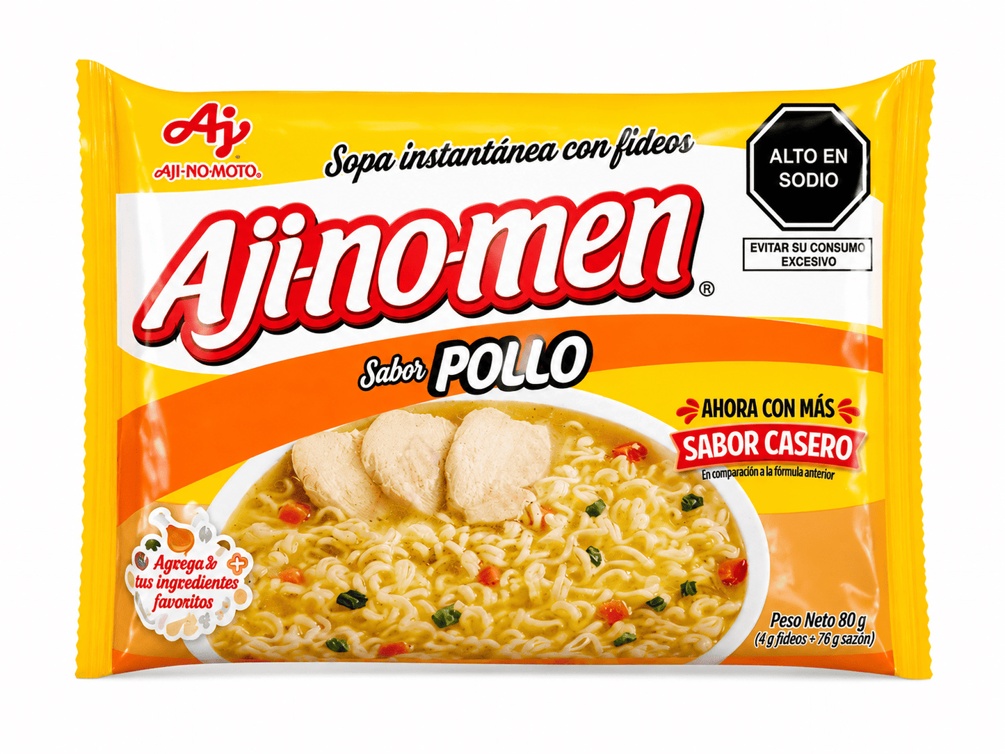 Ajinomen 2 sabores
