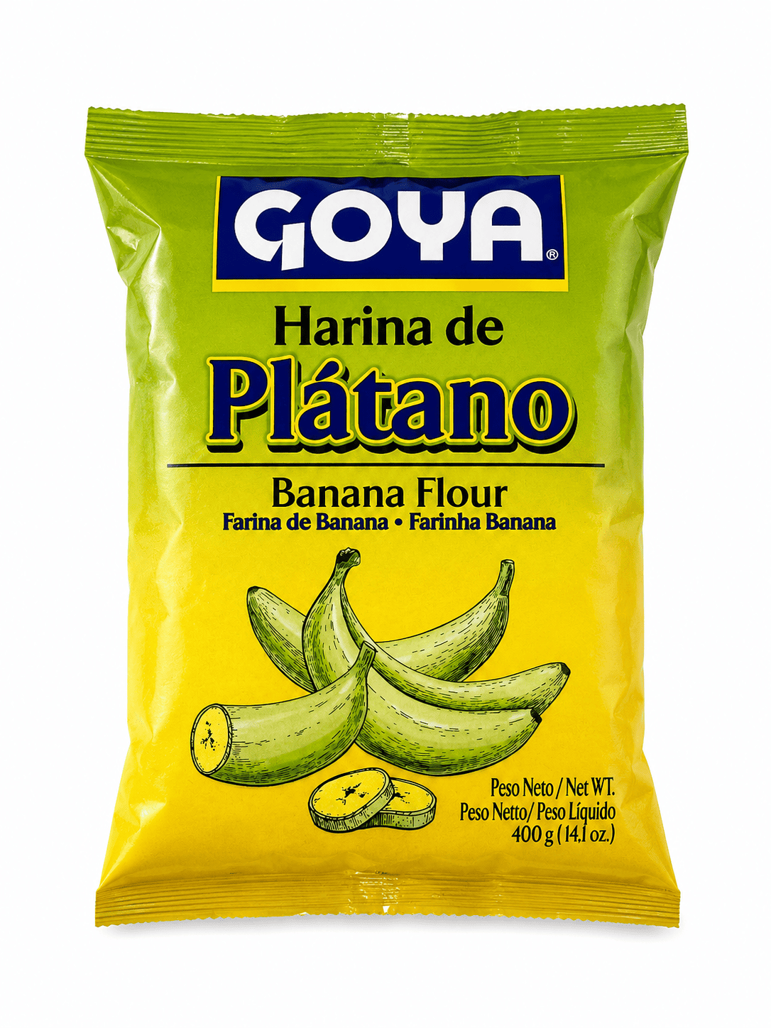 Harina de plátano goya 400g