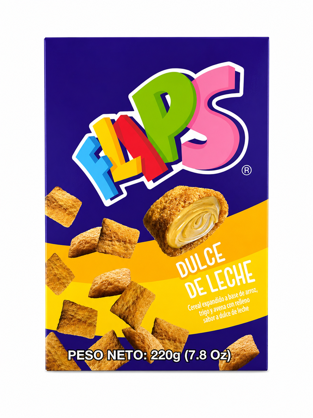 Flips dulce de leche caja 220gr