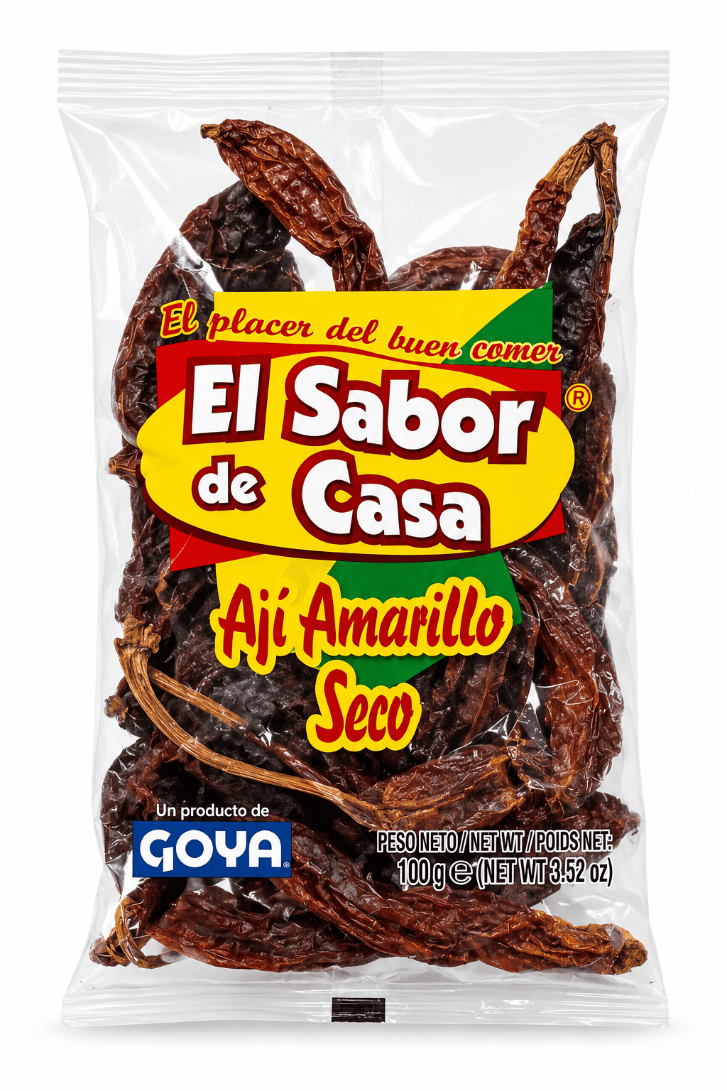 Ají amarillo seco El sabor de casa 100g