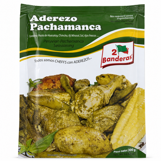 ADEREZO PACHAMANCA 2 BANDERAS