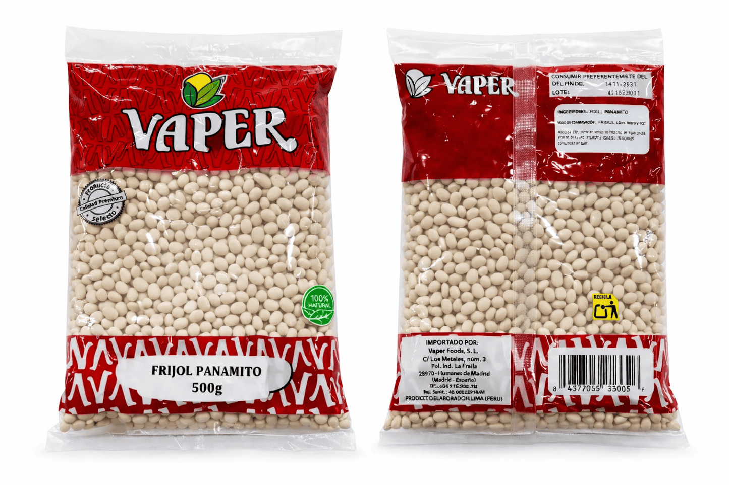 Frijol panamito Vaper