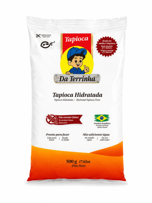 Tapioca Hidratada Da Terrinha 500g