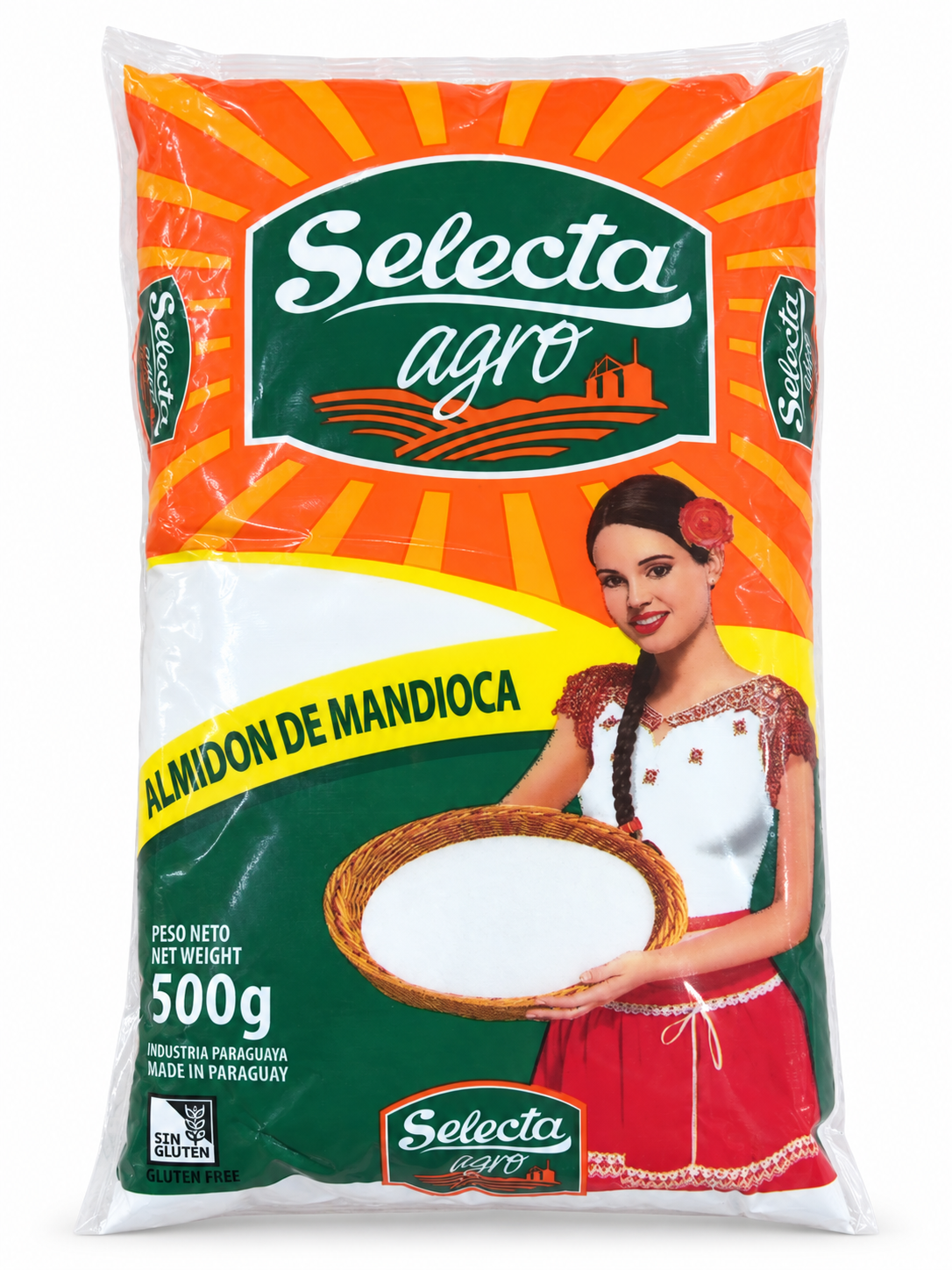 Almidon de yuca - mandioca  SELECTA 500 grms