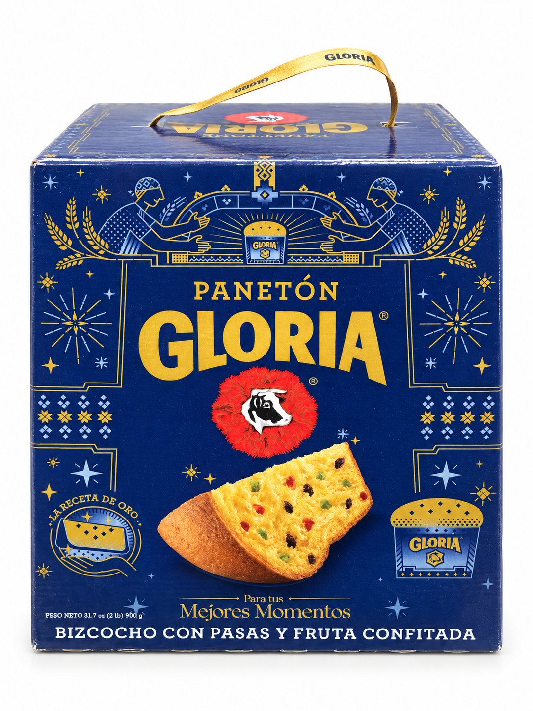 Paneton Gloria caja de 6 unidades