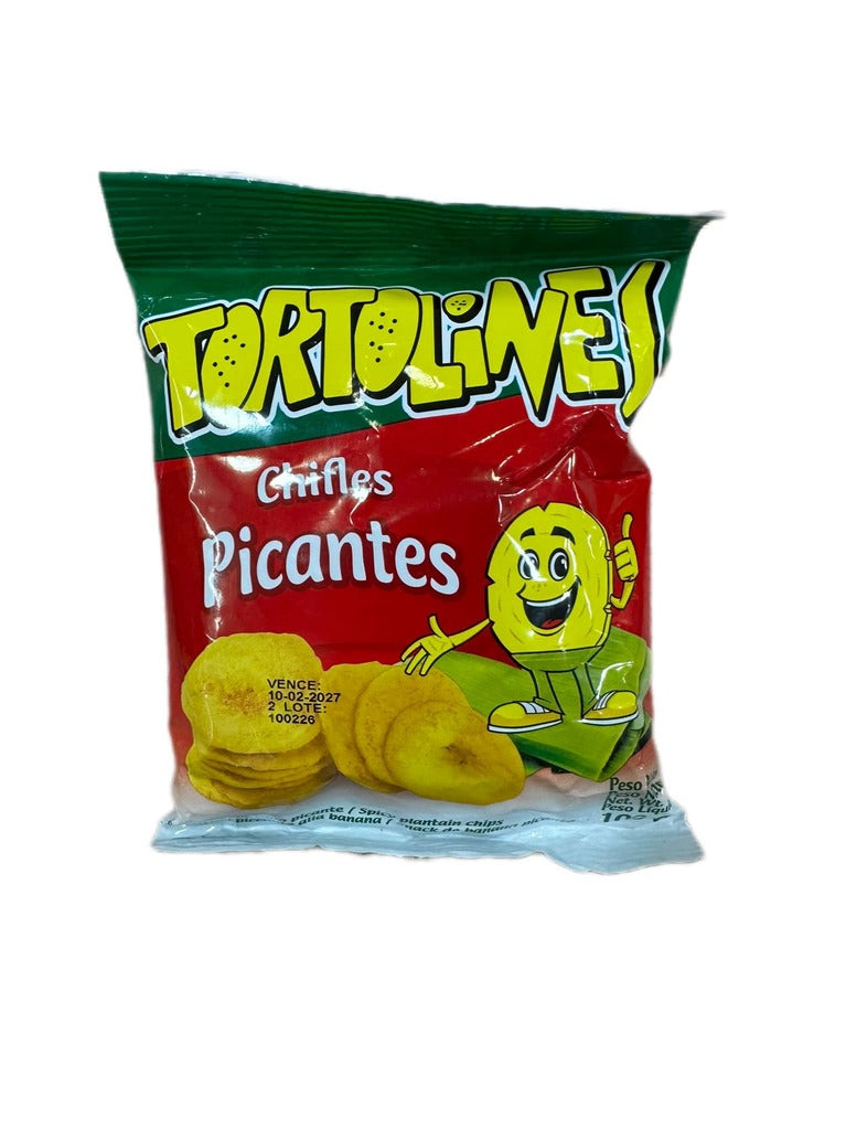 Platanitos chifles picantes Tortolines 100g